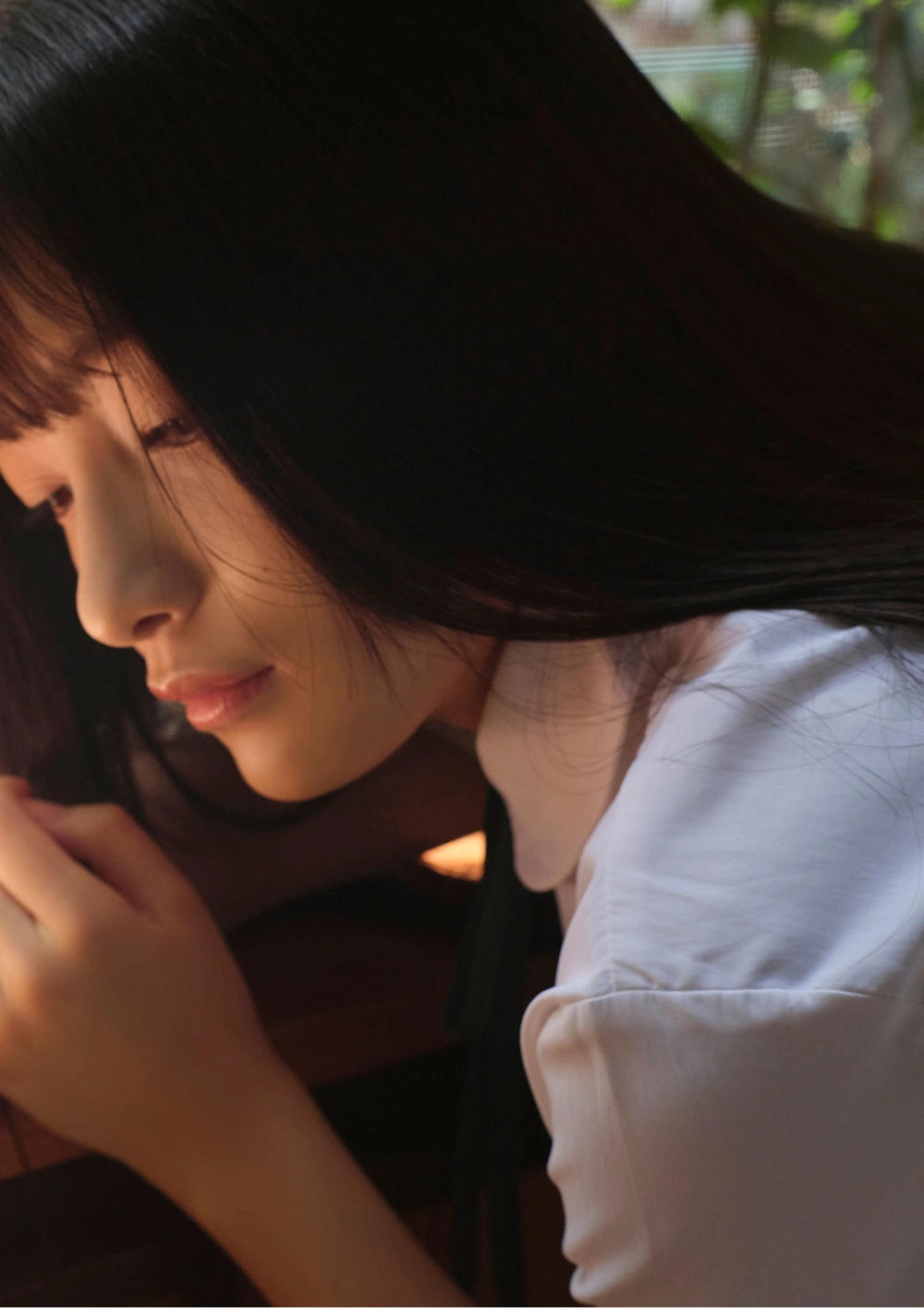 Experience the gentle magnetic pull of Airi Hirata aura
