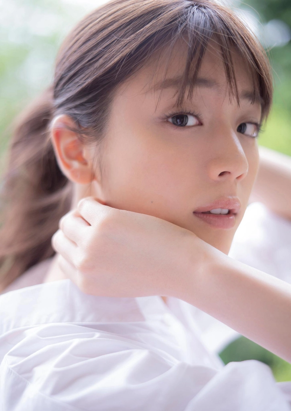 Enthralled by Asuka Kijima's stunning gaze 