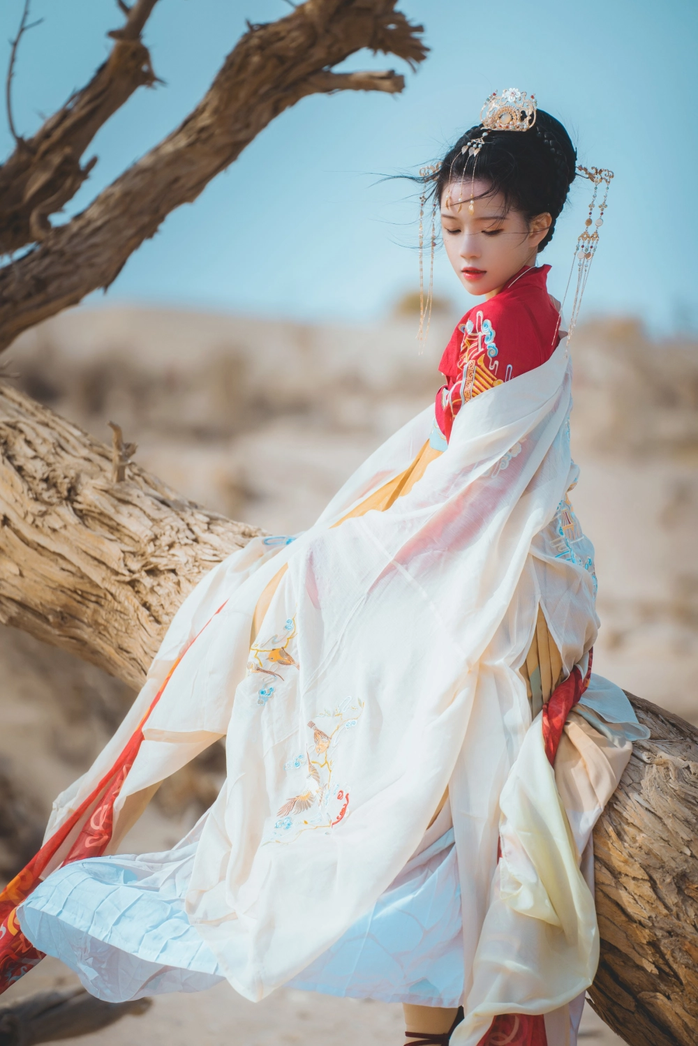 A portrait of poise by Cherry meow