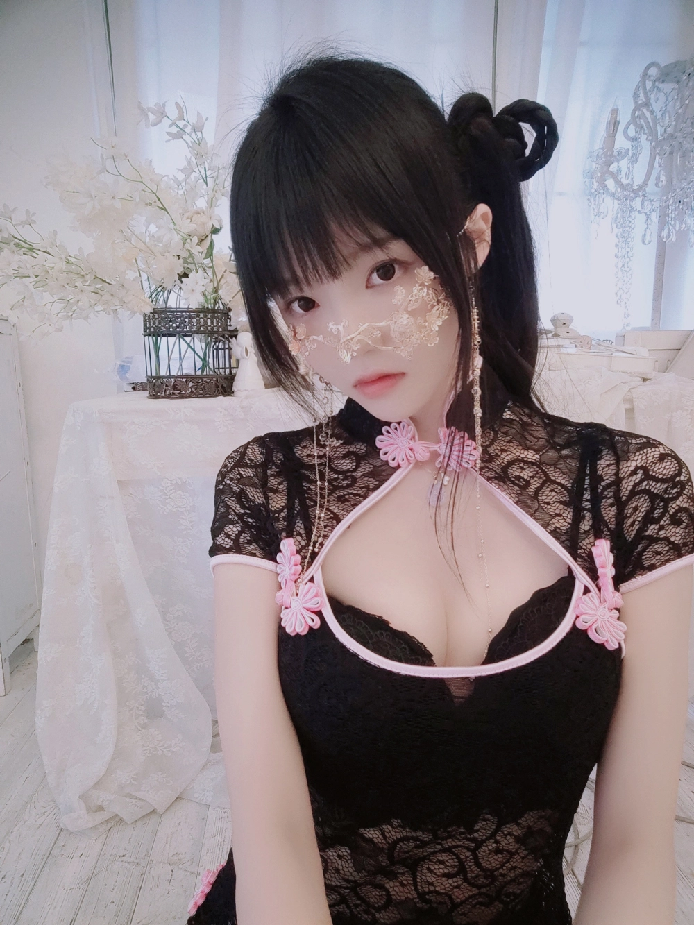 Cherry meow captures a vintage aesthetic