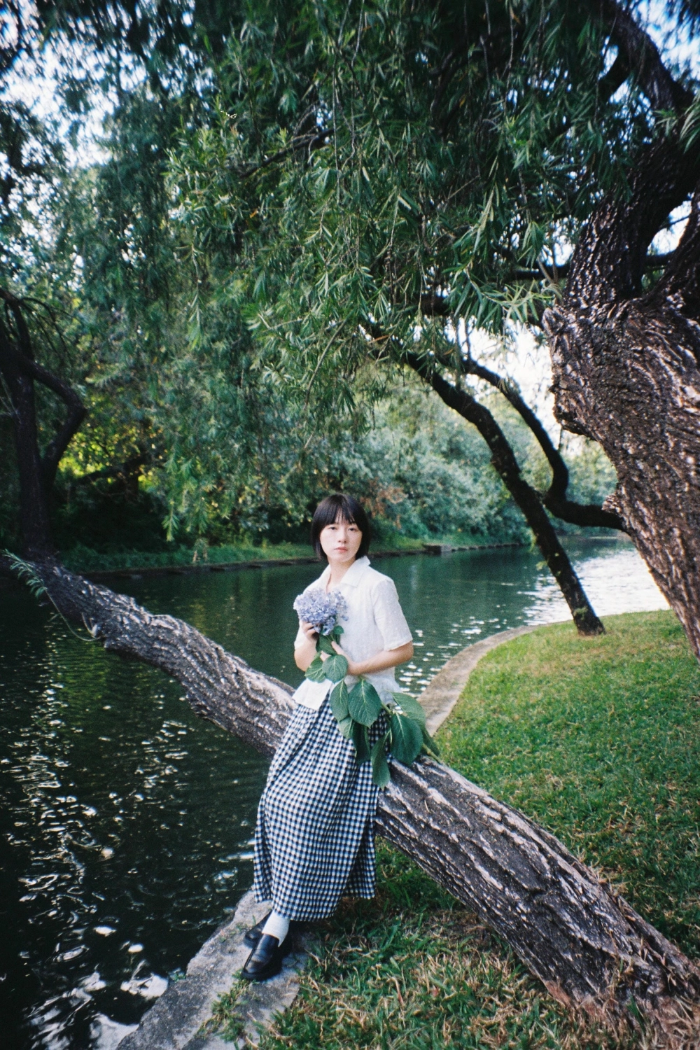 Crystal La connects with nature