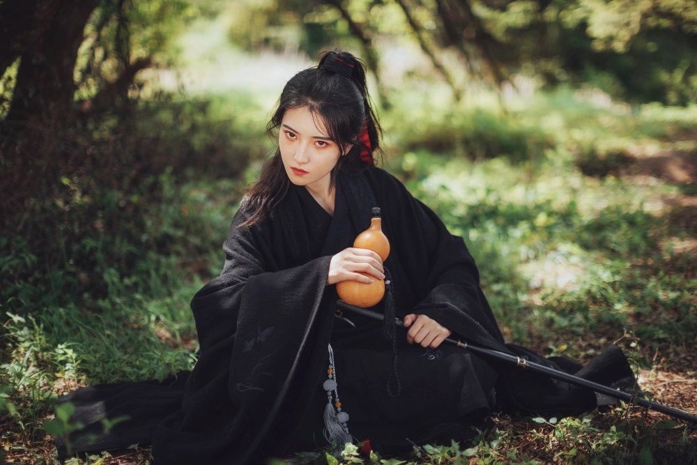In character as Dangchu Jiao Renjia Xiao Tiantian