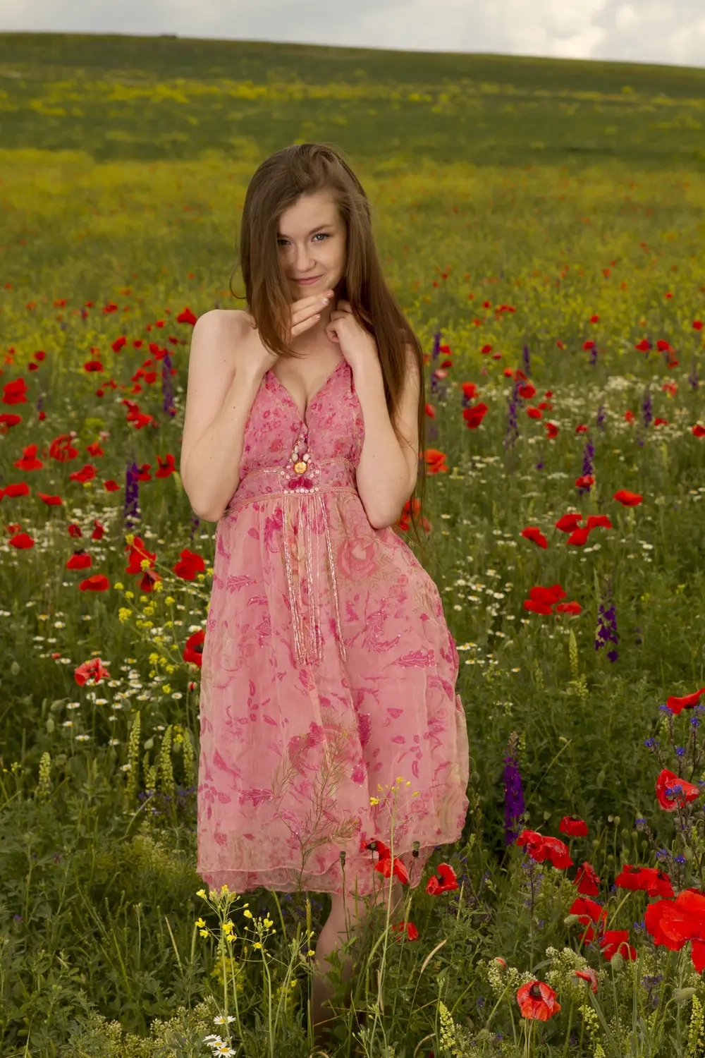 Captivating eyes of Emily Bloom tell a story