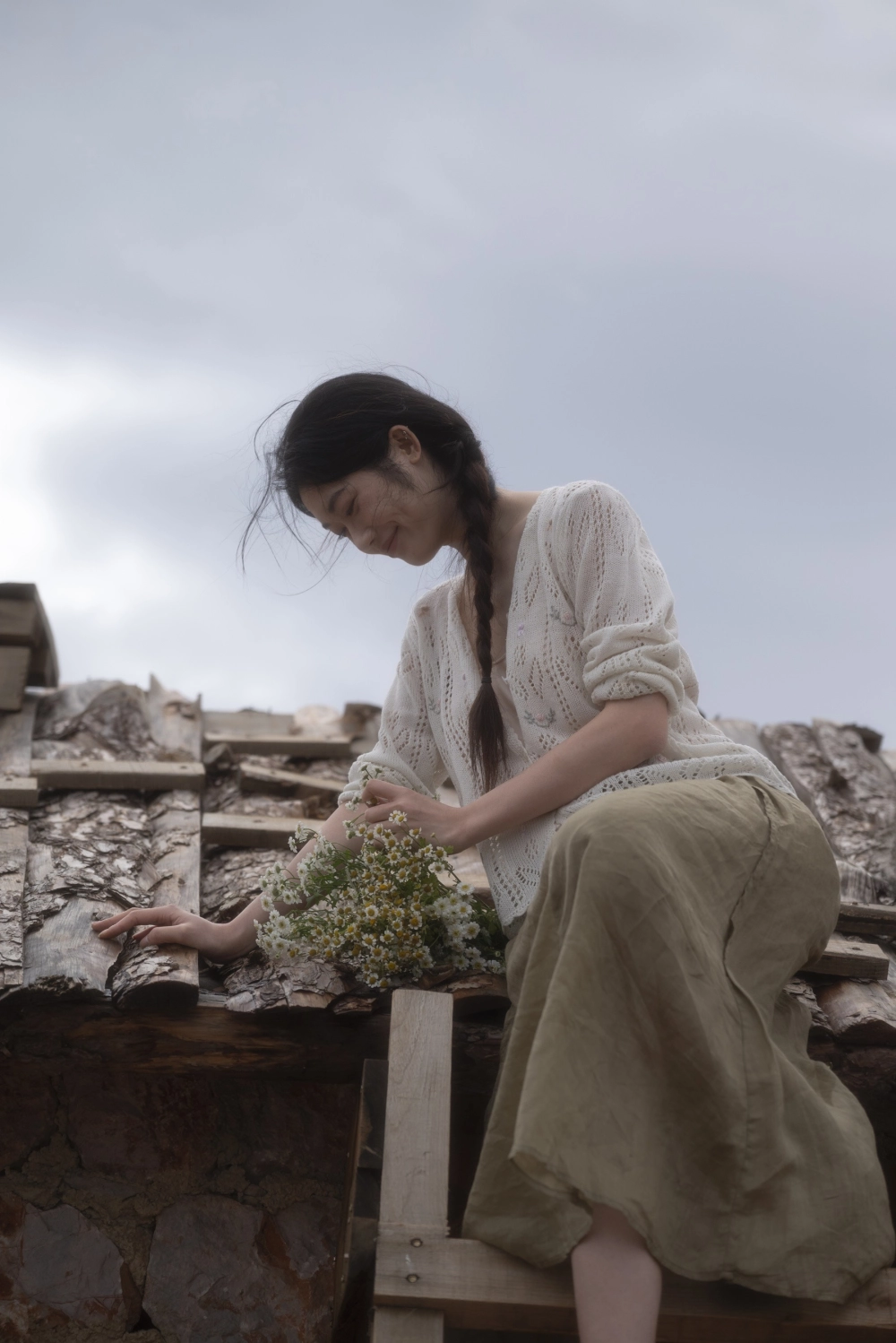 Fei Li Nini connecting with the natural world