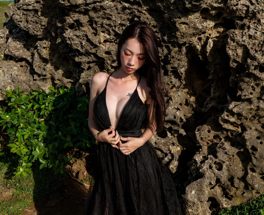 A stunning vision the gentle allure of a soft Flutter