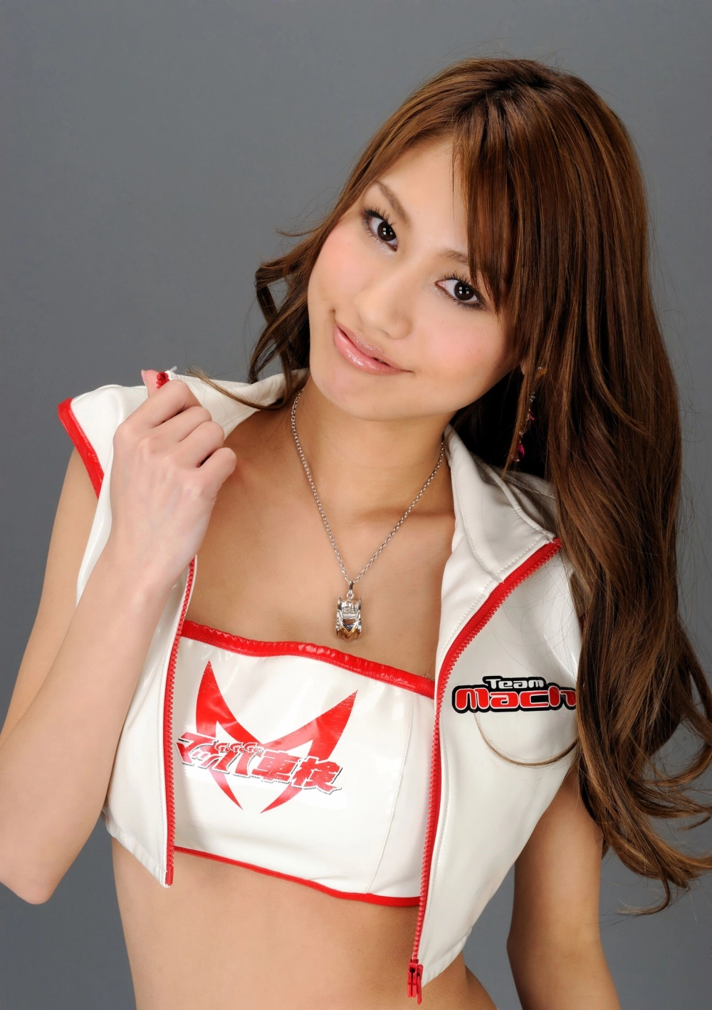 Sensational smile of Hashimoto Rika