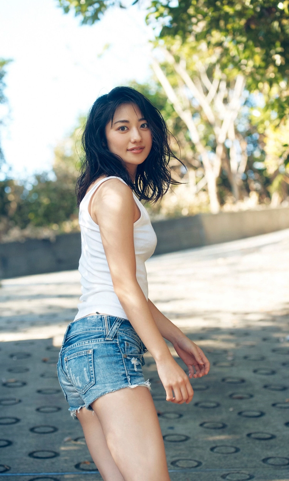 Kazusa Okuyama radiating confidence 