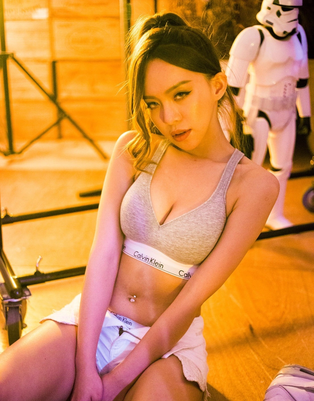 That fierce confident gaze only belongs to Kitty Chen