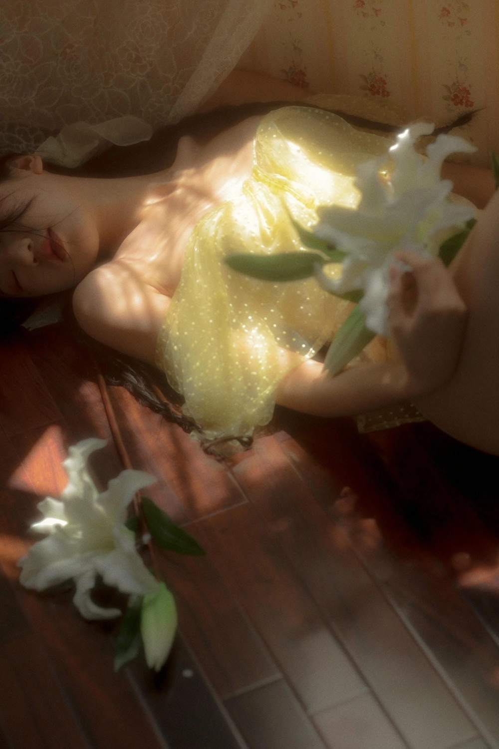 An artistic and captivating portrait of Lily
