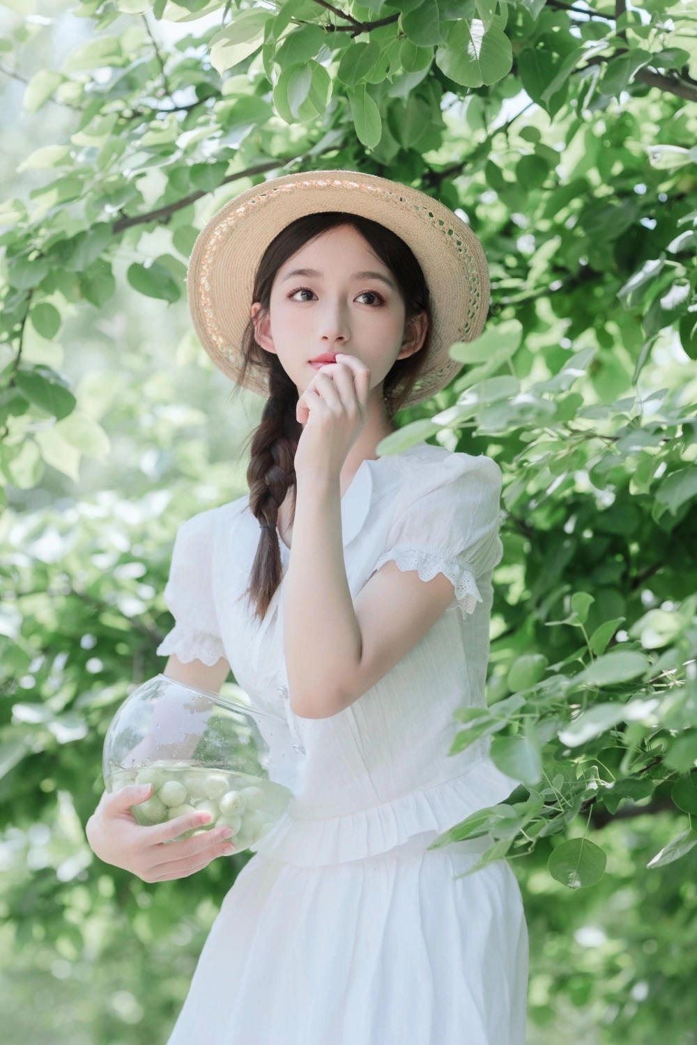 The natural beauty of Lin Miaoxin