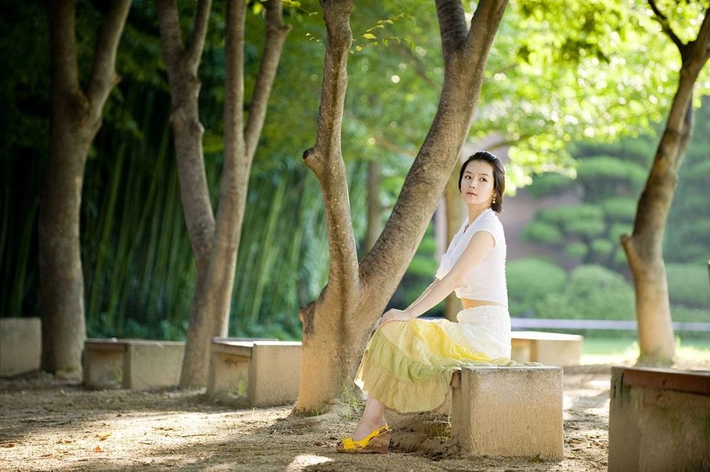 Lin Zhihui beauty blends art and modern elegance