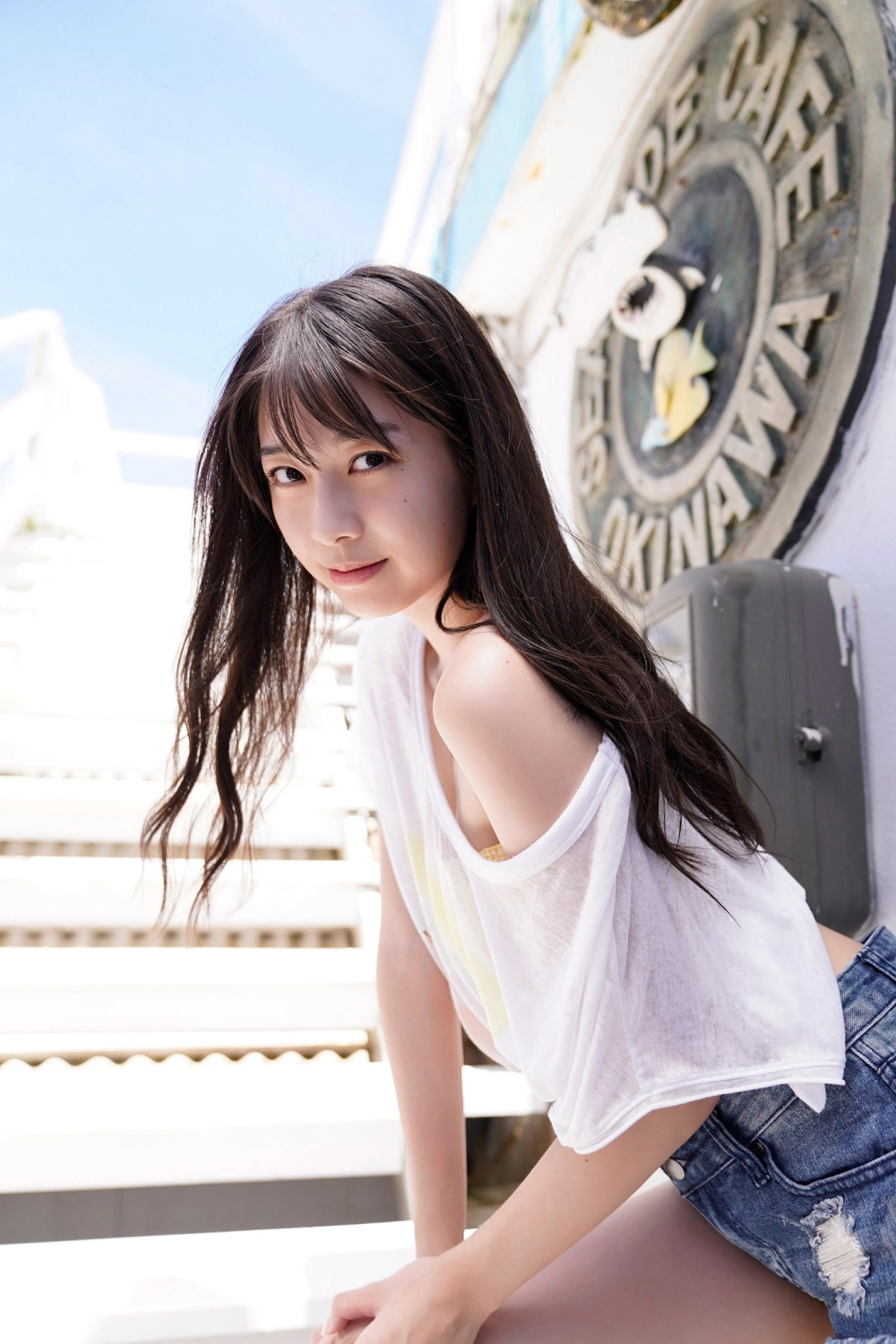Captivated by the enchanting spirit of delicate Makino Marie 