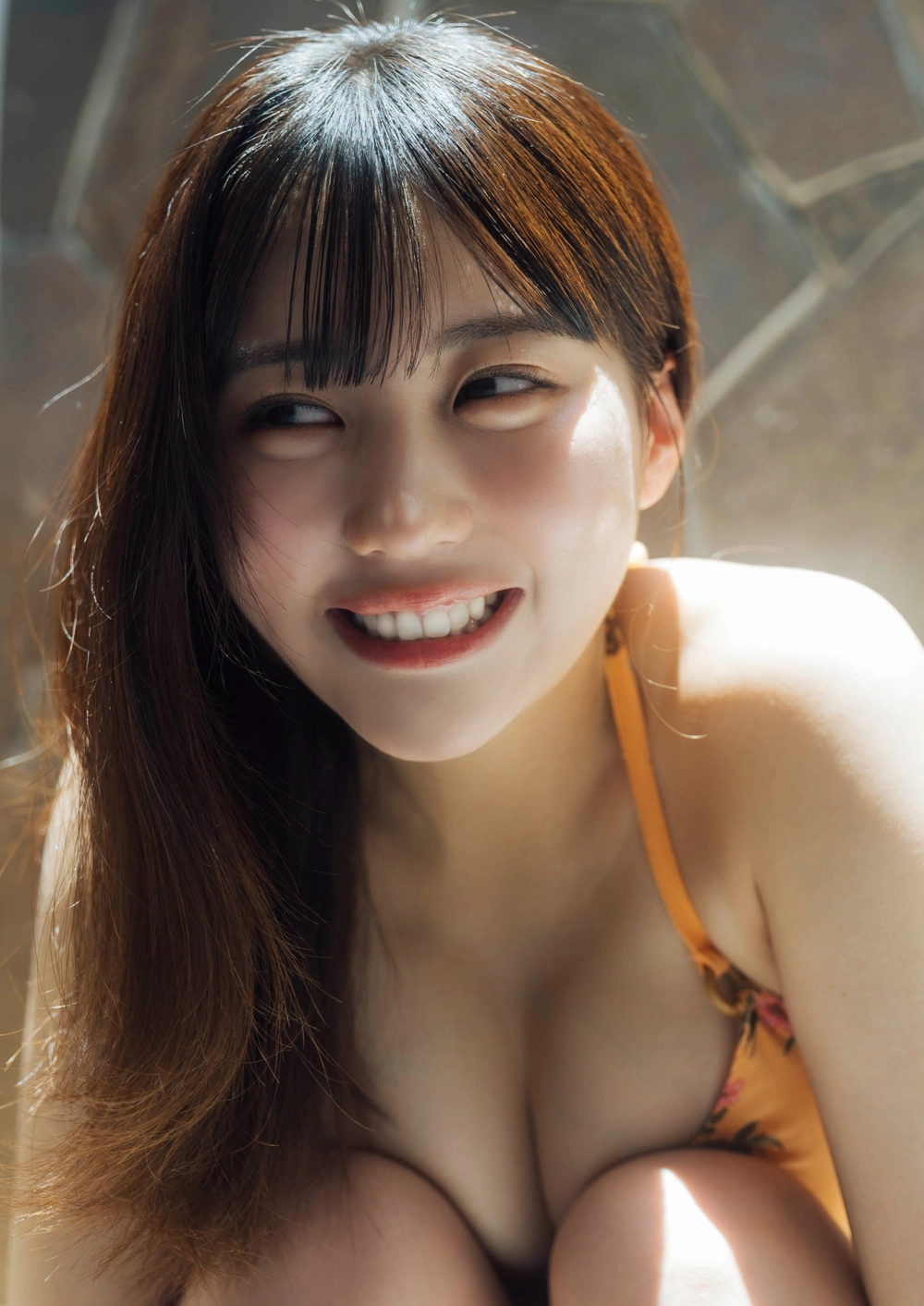 Miku Tanaka radiates a youthful, sophisticated charm
