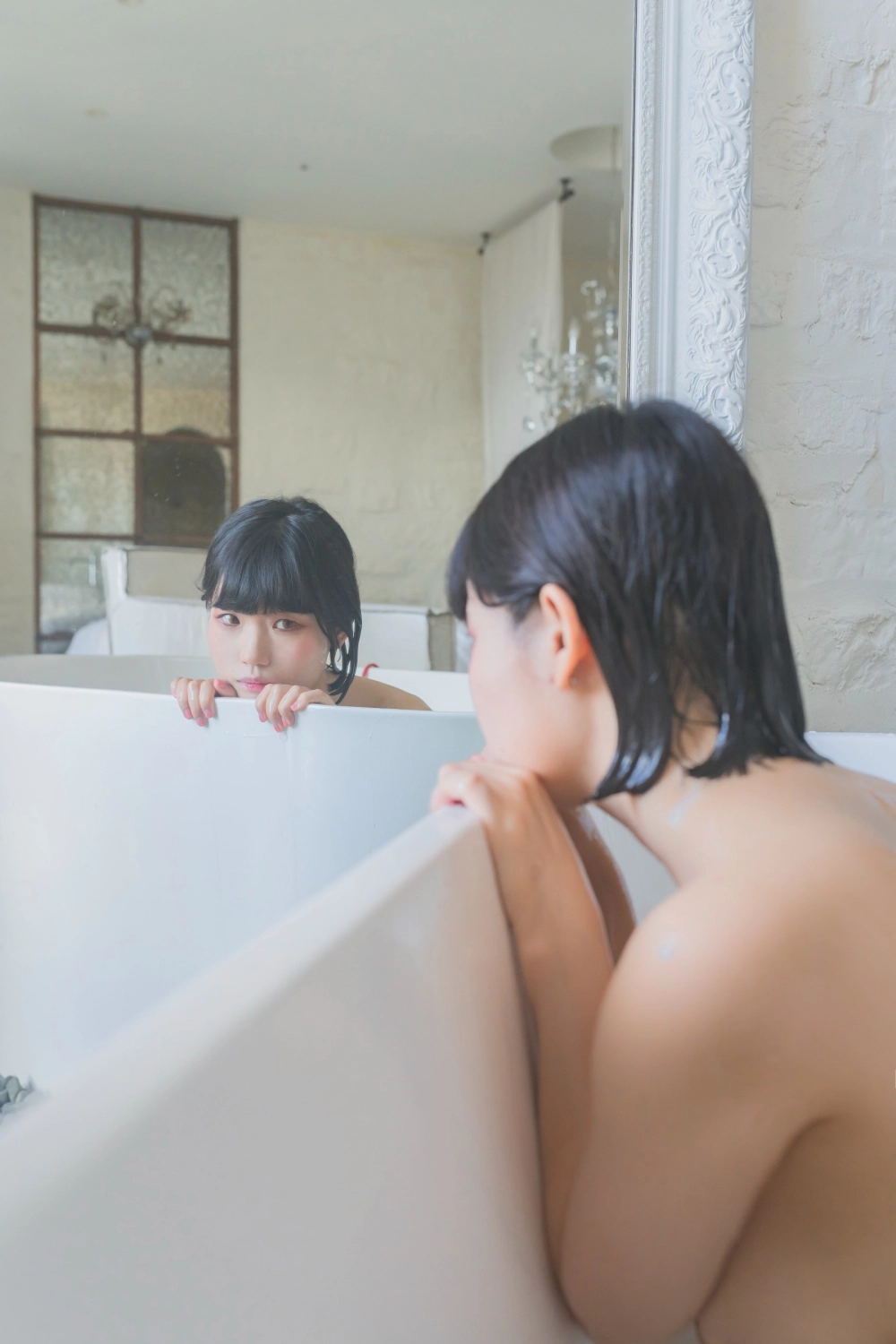 Uncover the beauty of Mimmi in this image