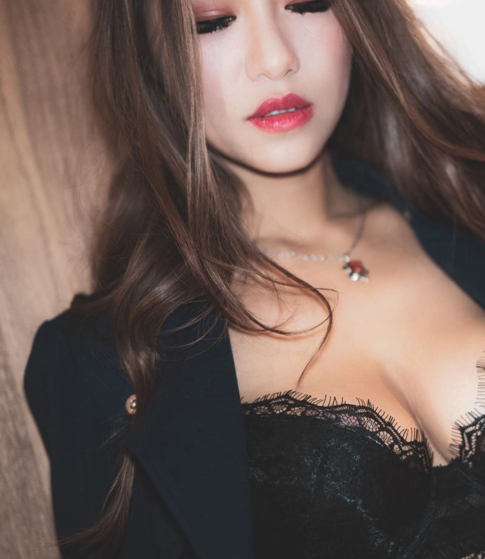 That intense look and the towering Mosque