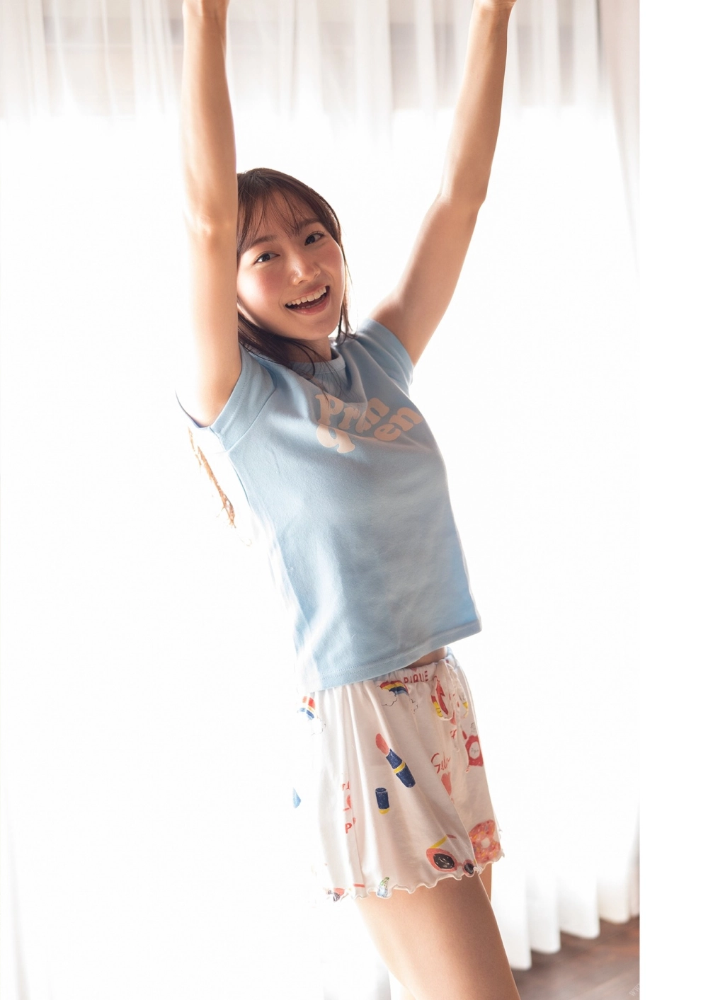 Witness the mesmerizing aura surrounding the sweet Nagisa Aoyama