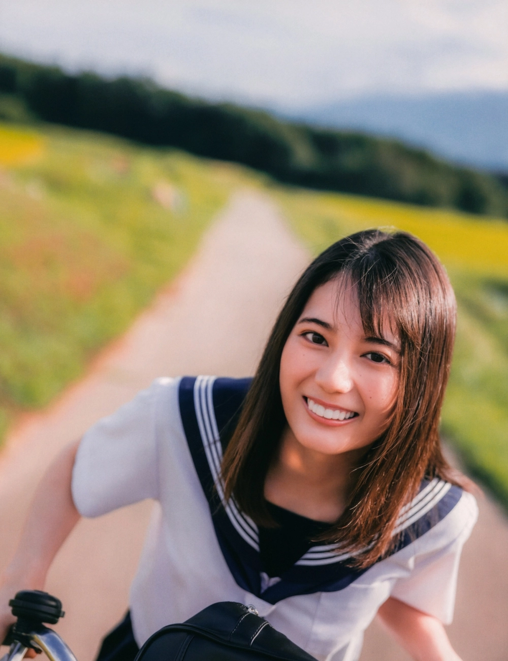 Witness the mesmerizing aura surrounding the sweet Nao Kosaka