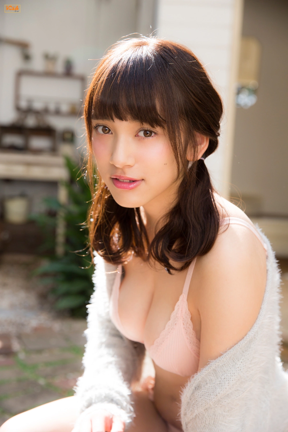 A playful and sexy photo of Naoko