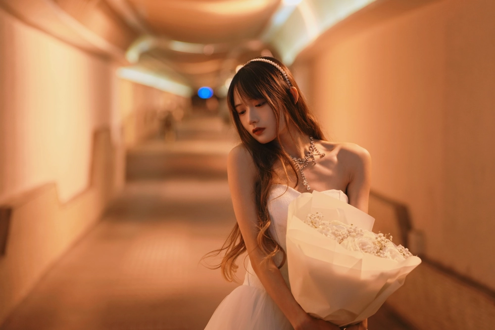 The romantic aesthetic of Rabbit Zzz doesn't eat carrots