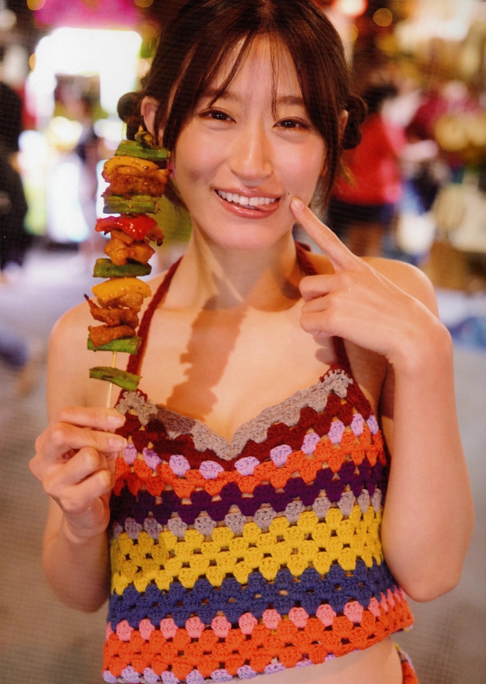 A moment of pure fascination with the magnetic Rei Jonishi