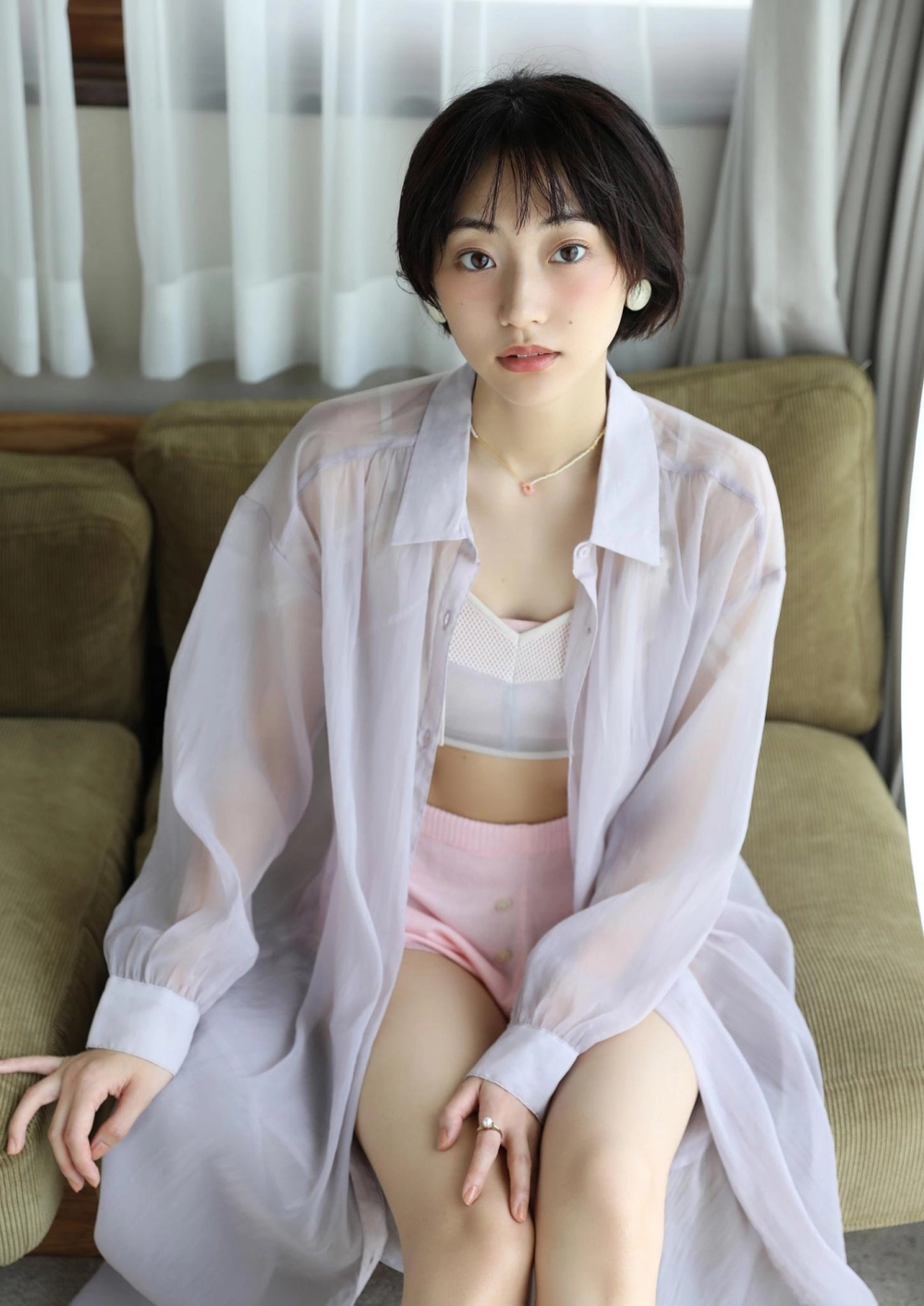 Exuding confidence and sensuality Rena Takeda style