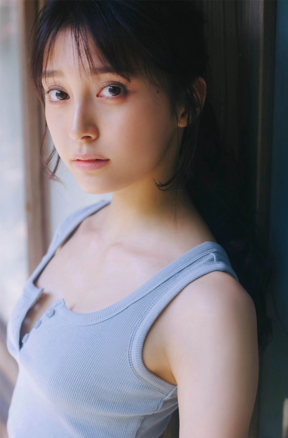 Her captivating gaze holds pure Rina Koyama magic