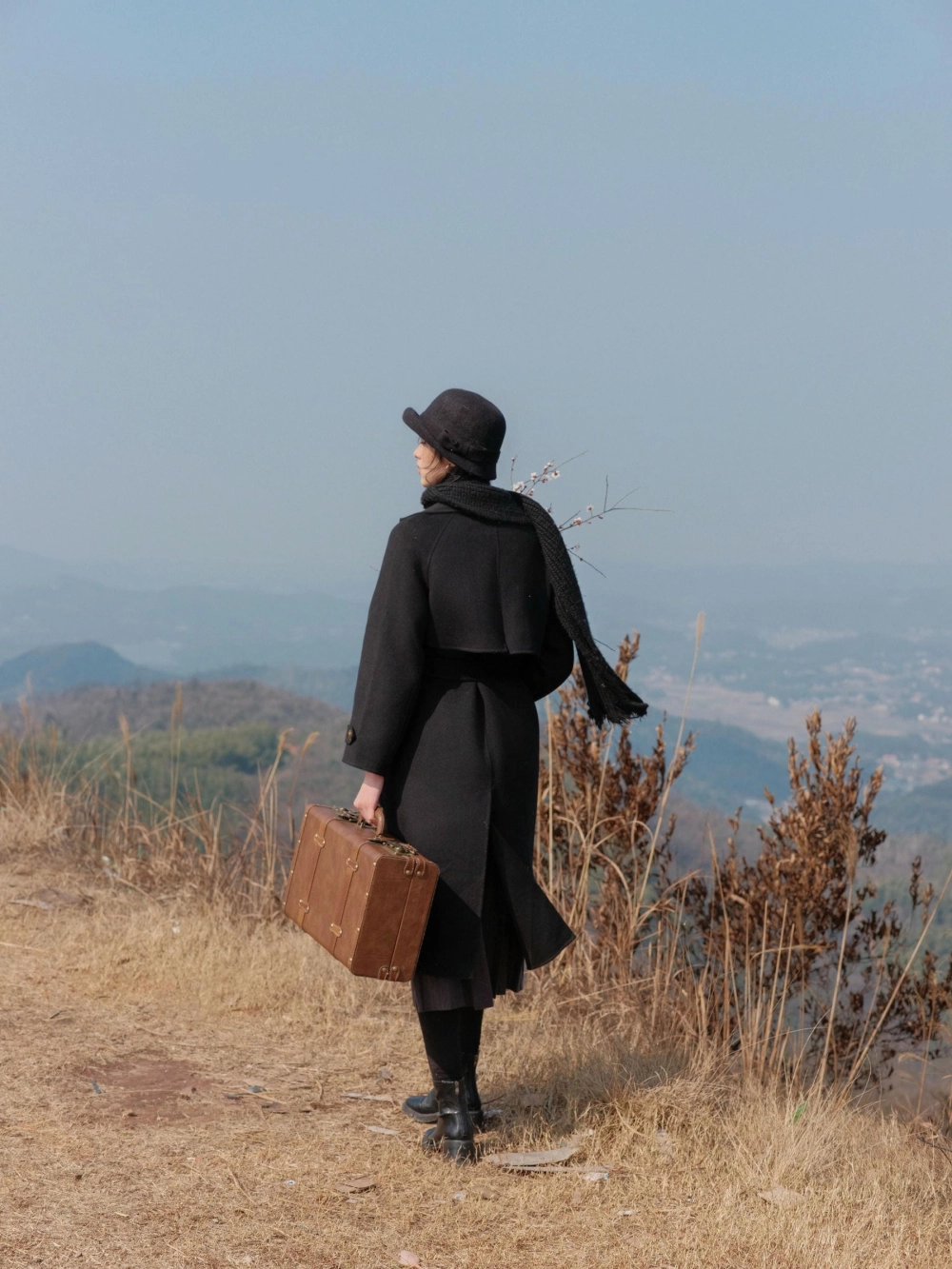 A close-up of Rong Er's delicate features