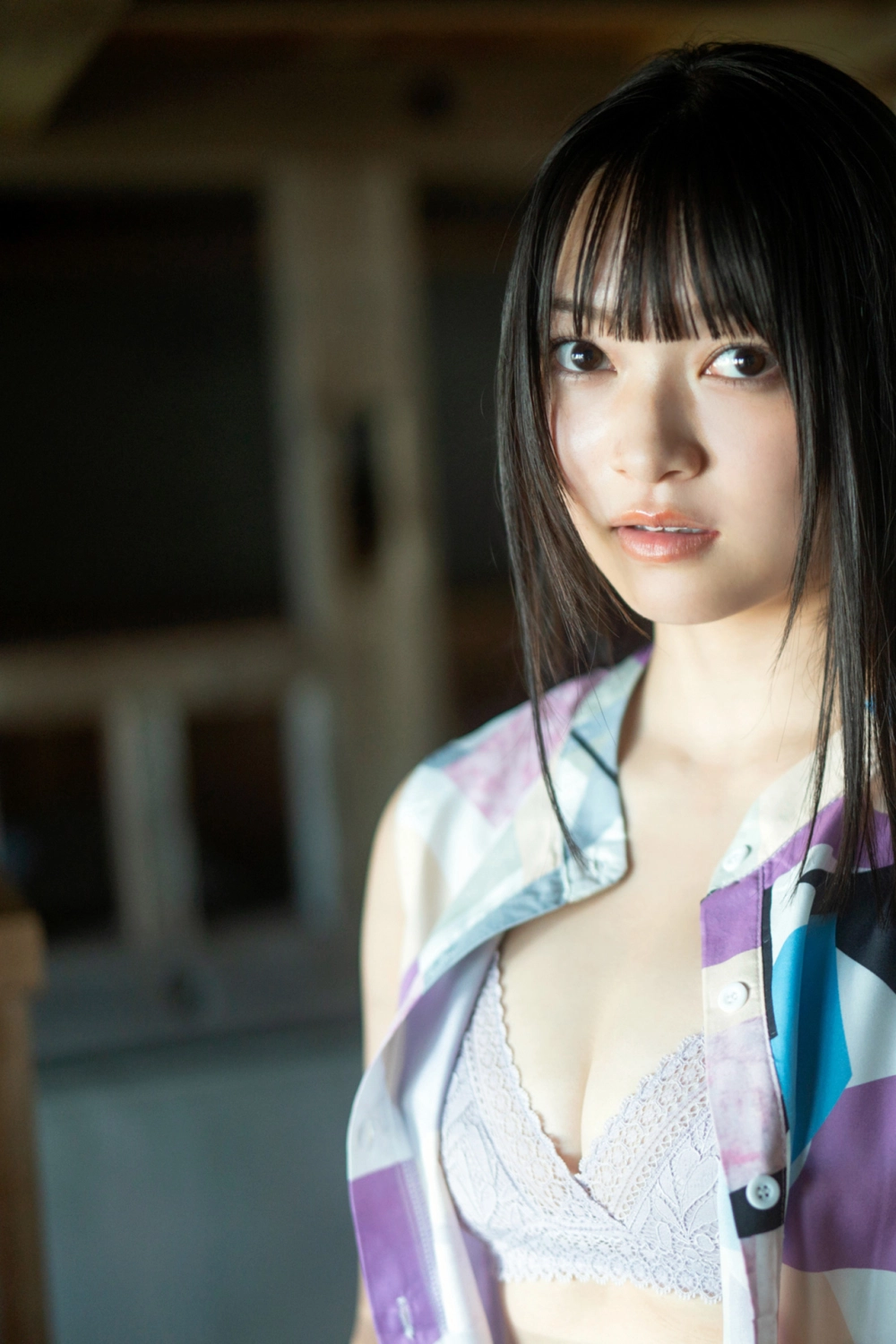 Fear the charisma of Suzuka Sayama's look
