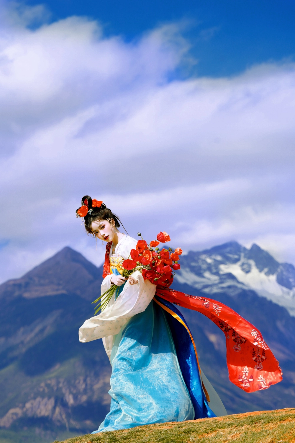 The confident aura of Tao Chi as a warrior