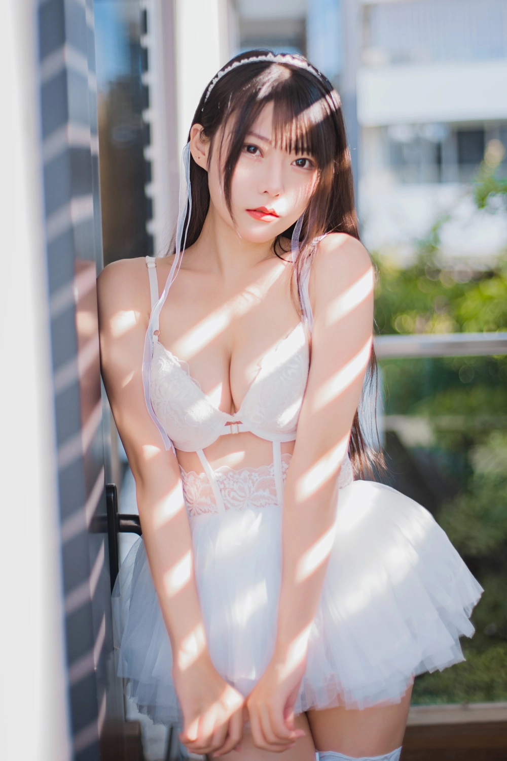 A gorgeous wedding look from Vanilla Meow Lulu