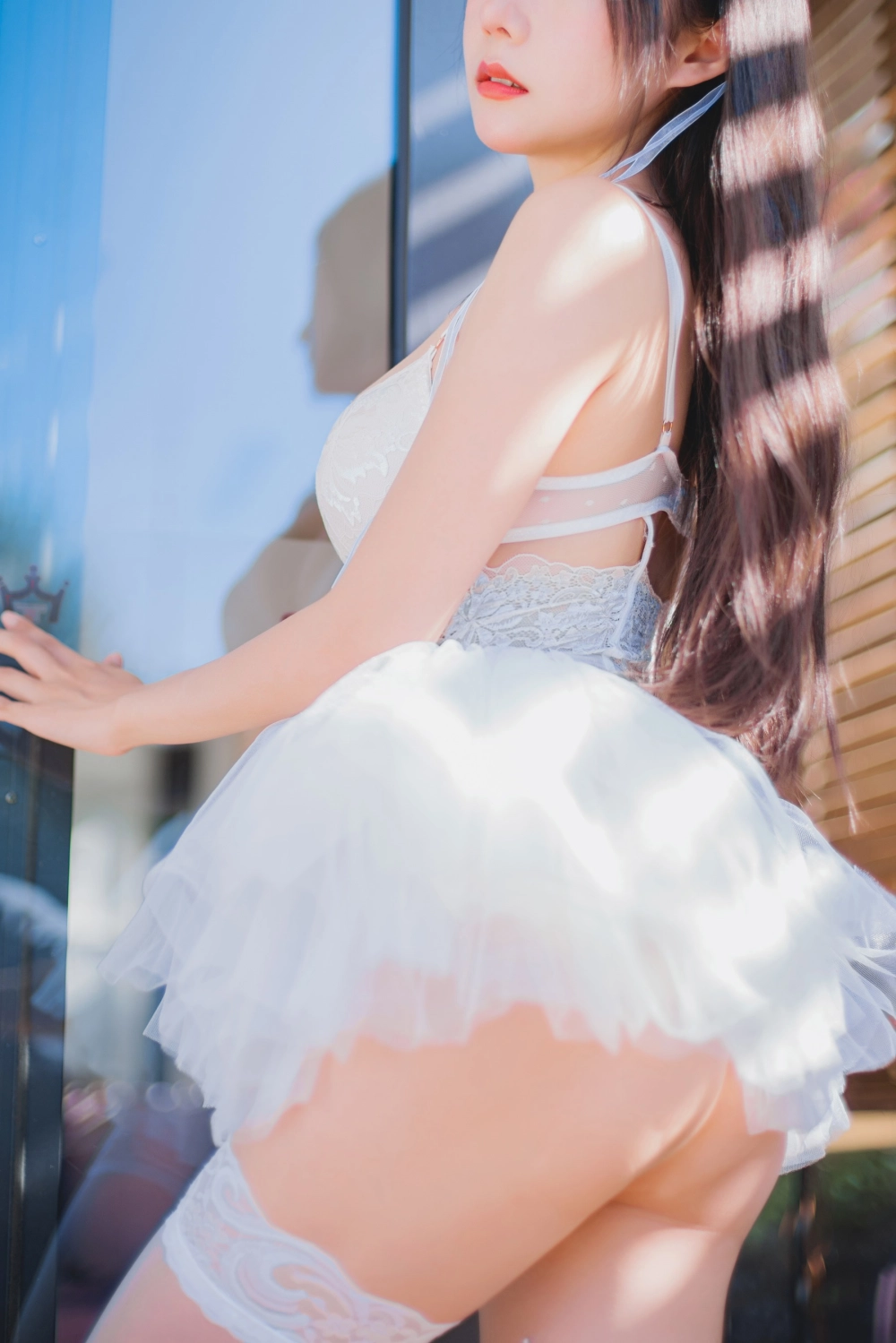 The lovely bride-to-be, Vanilla Meow Lulu