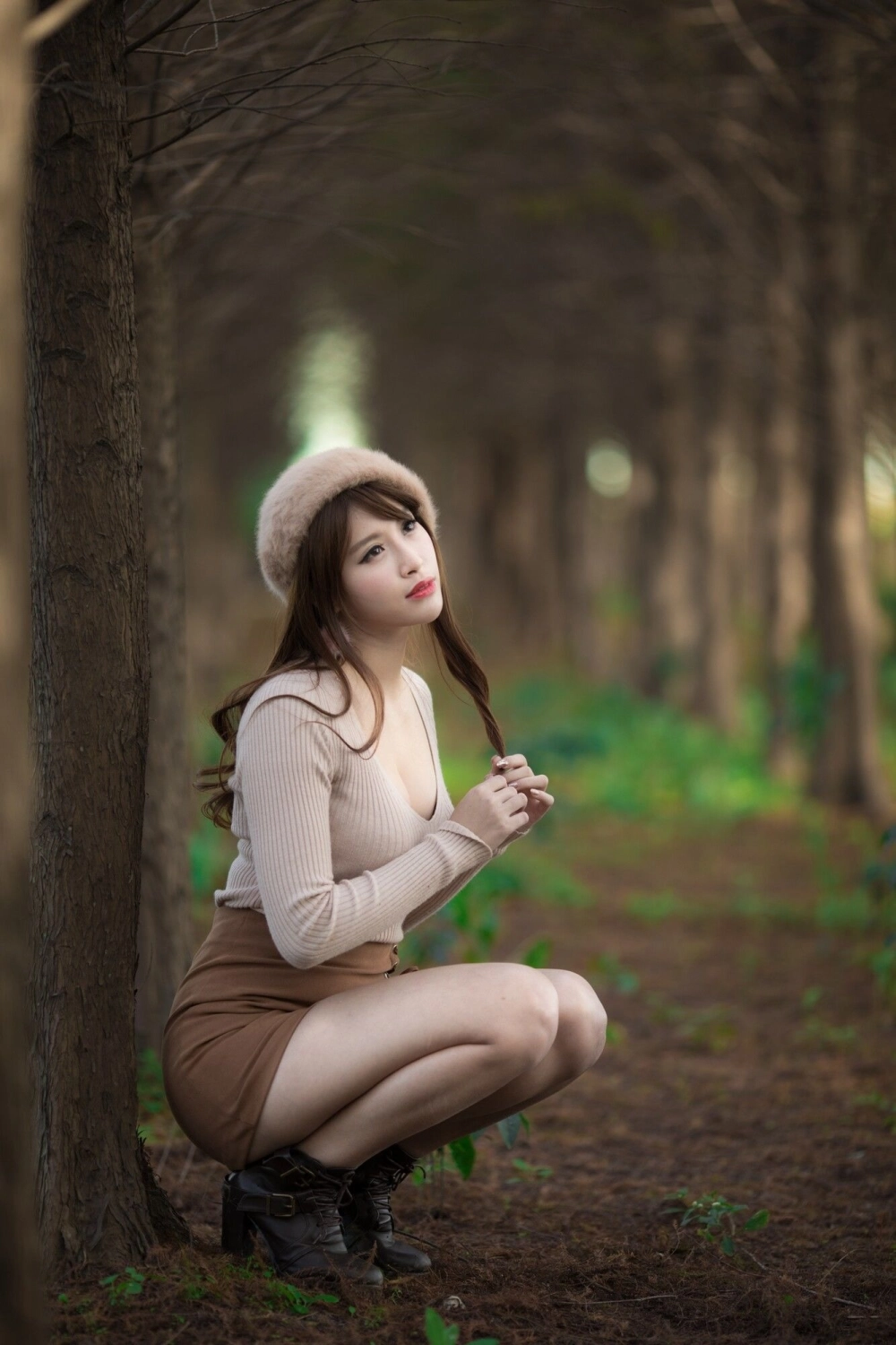 Taiwan's rising star of beauty Wu Yuqi shines