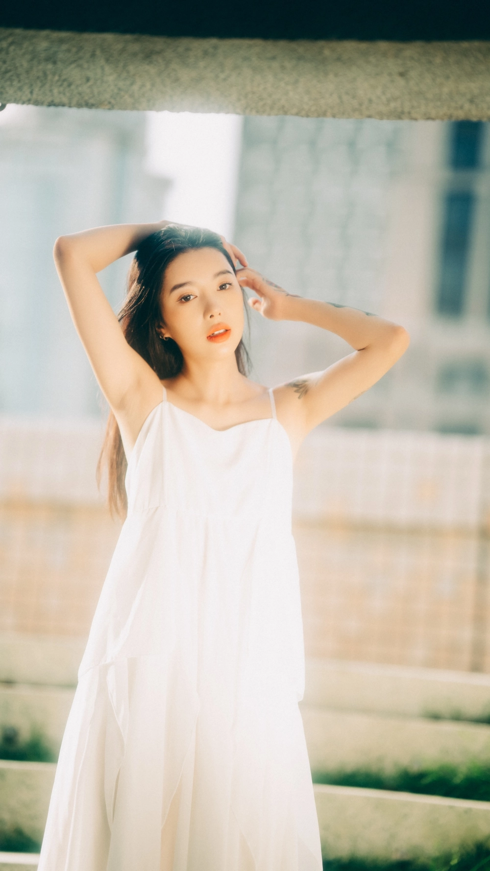 The flawless charm of model Xiao Yueyue