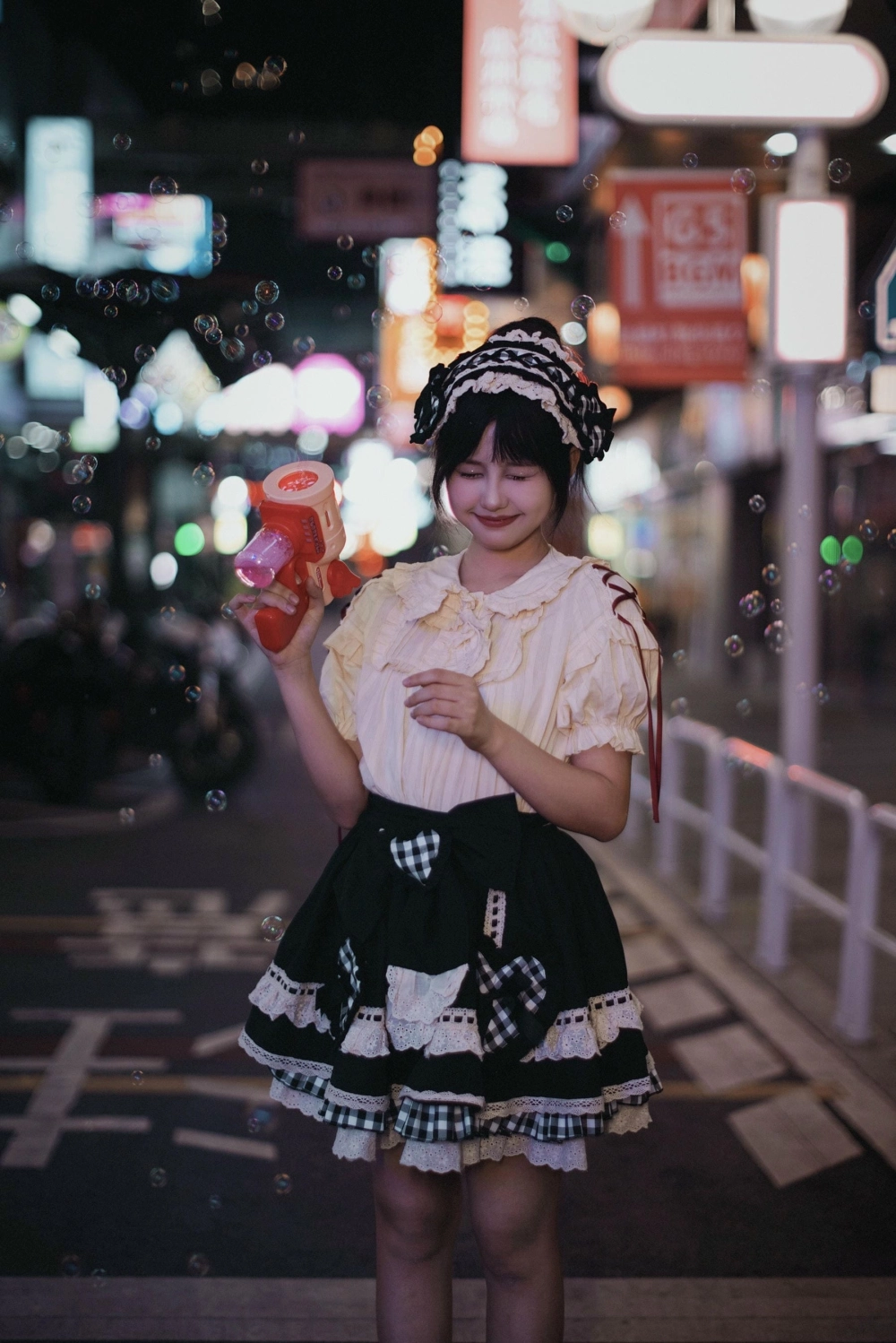 The elegant and sweet style of Xiaoguan