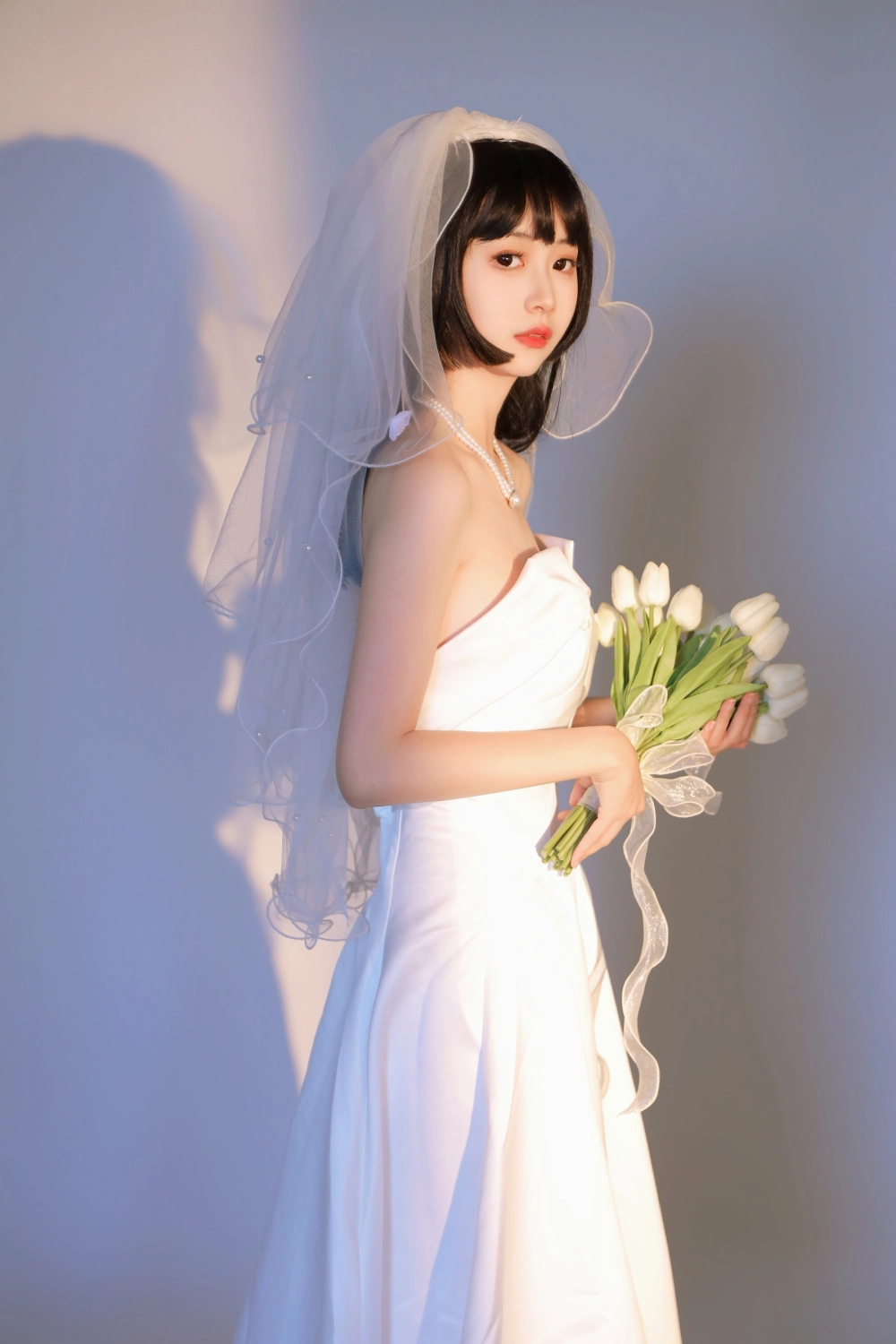 Yui Goldfish adorned in beautiful lace