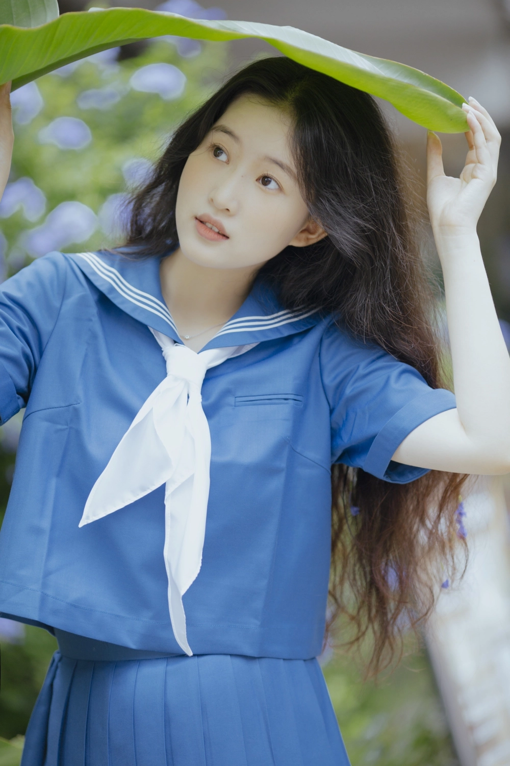 Dive into the deep ocean of her striking Yuu beauty