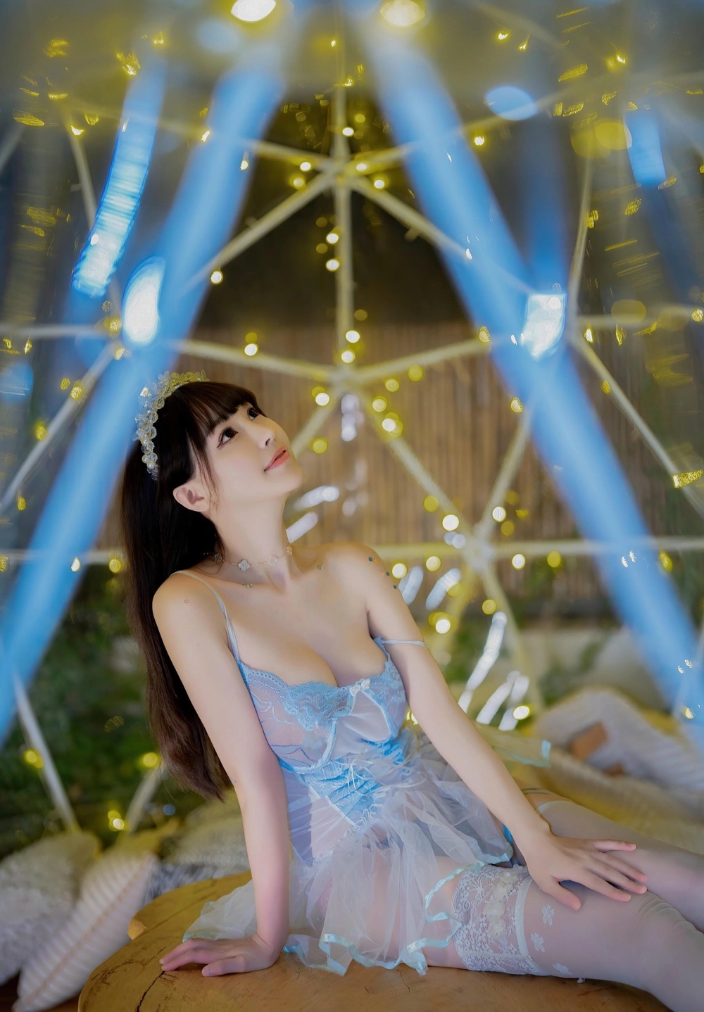 An ethereal portrait of Zhu Keer