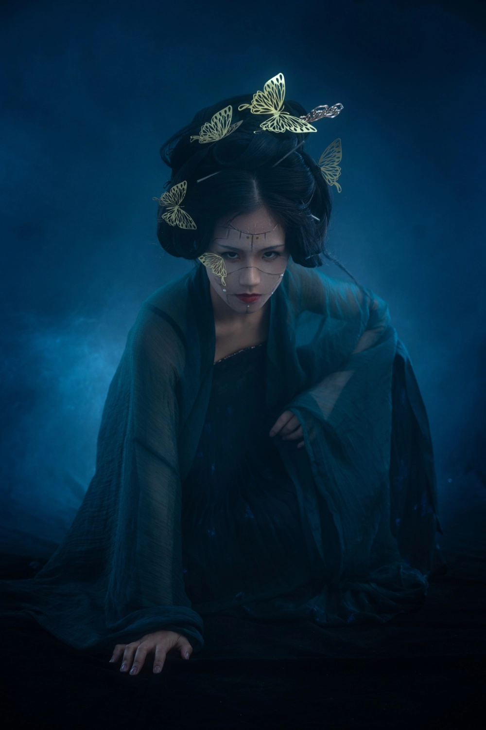 Boob elegance captured with confident sensual mood