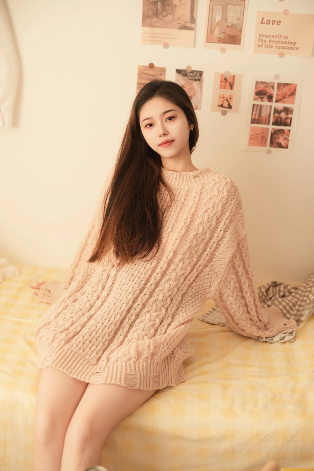 Boob visual tells a story of confidence