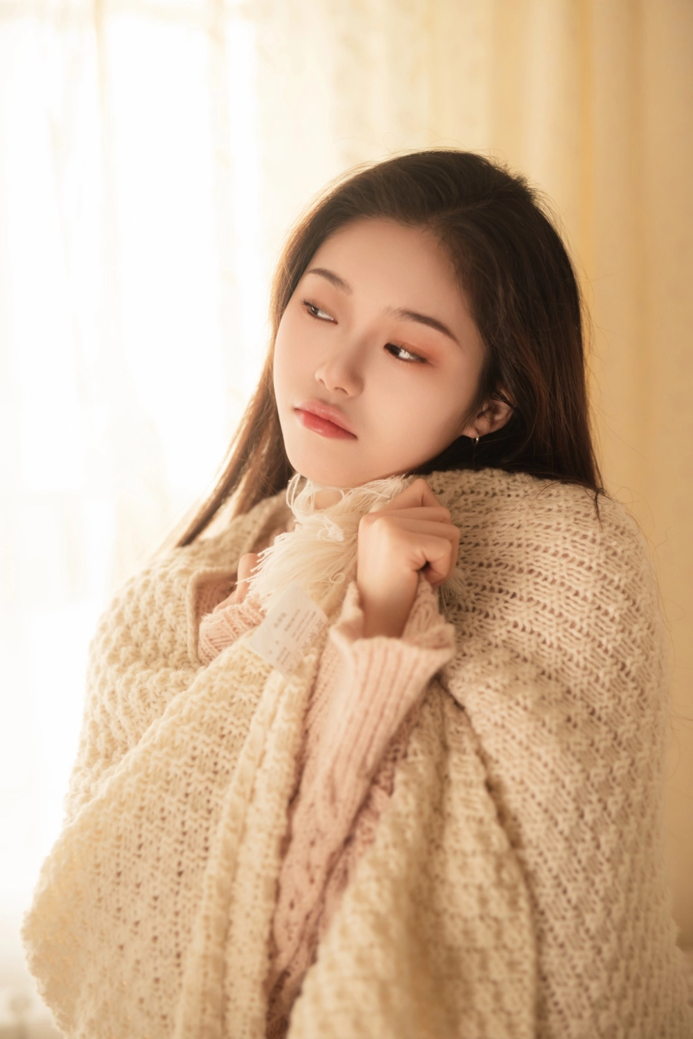 Boob charm presented with artistic subtlety