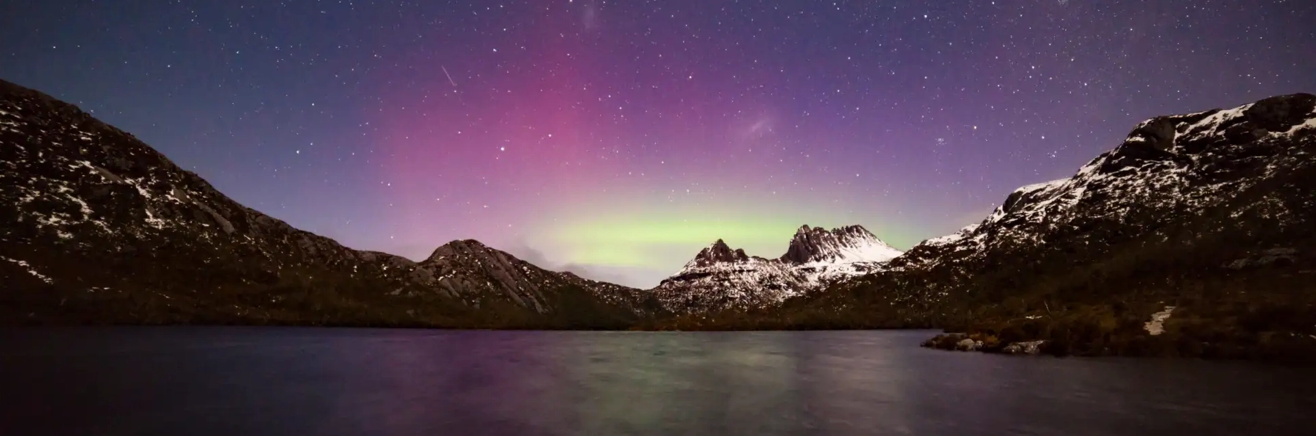 Aurora Australis over Bruny Island