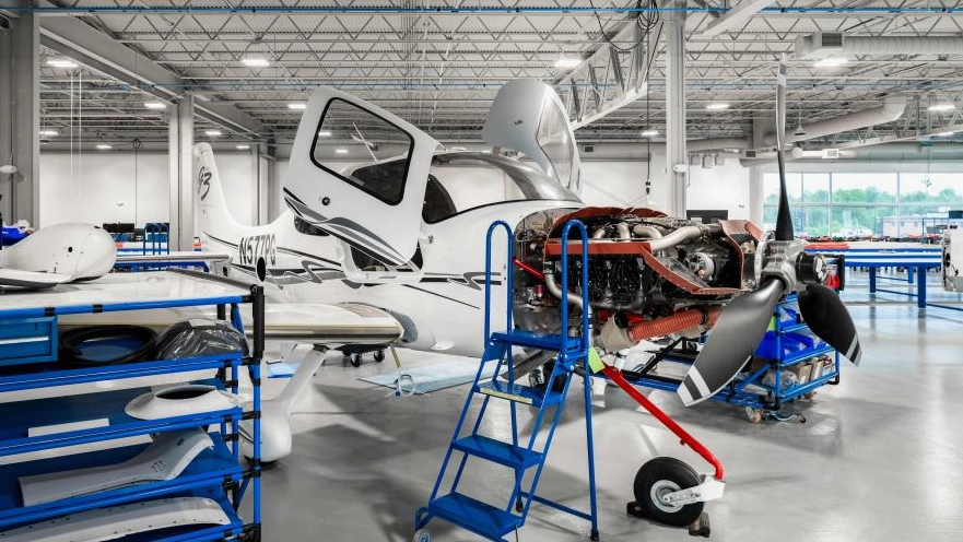 Cirrus Aircraft Training Center in Duluth, Minnesota