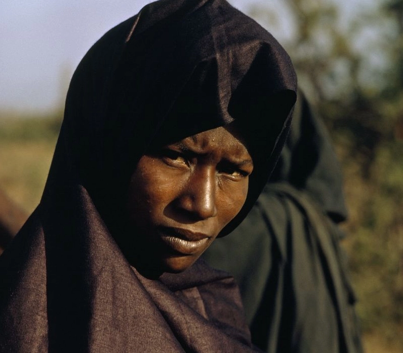 Image depicting climate refugees displaced by environmental changes