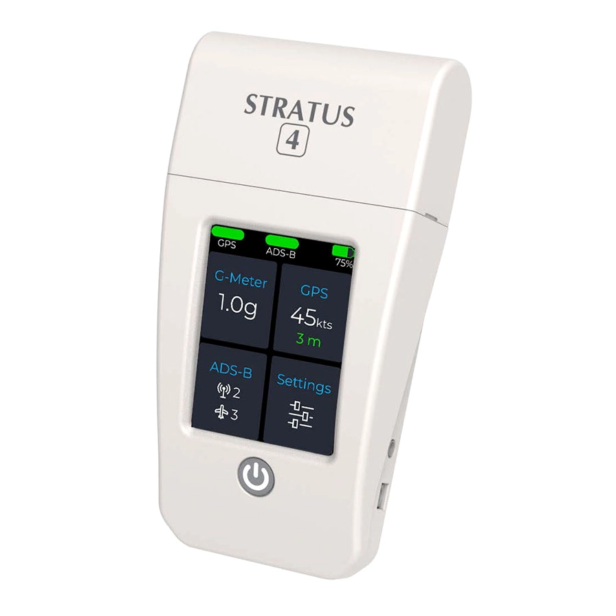 Stratus 4 ADS-B Receiver with touchscreen display