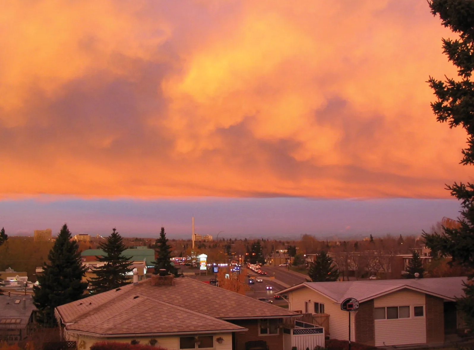 Visual representation of a Foehn Chinook wind phenomenon
