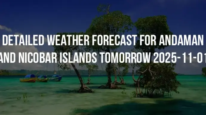 Detailed weather forecast for Andaman and Nicobar Islands tomorrow 2025-11-01