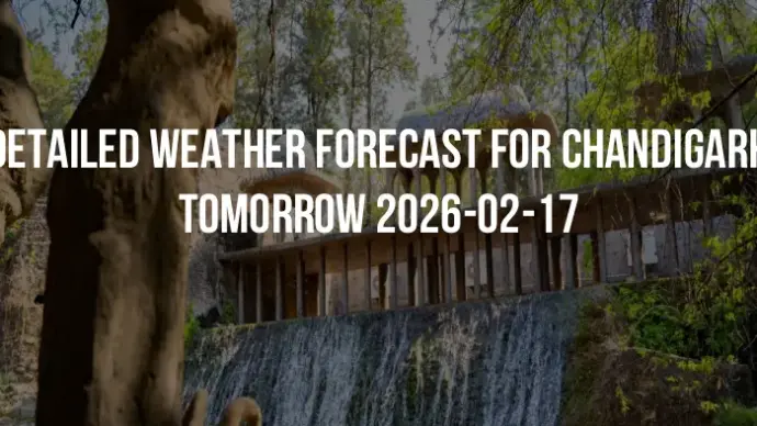 Detailed weather forecast for Chandigarh tomorrow 2026-02-17