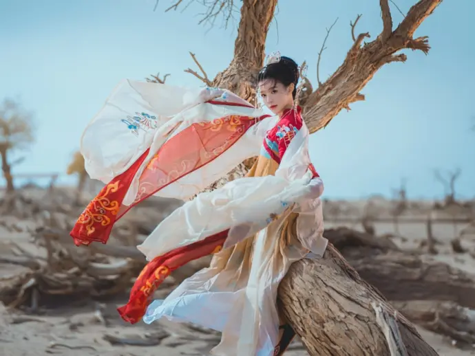 Discover Cherry Meow in her stunning classical outfits