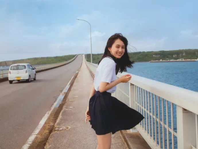 Haruka Kaki Japanese idol shines in sexy photoshoot